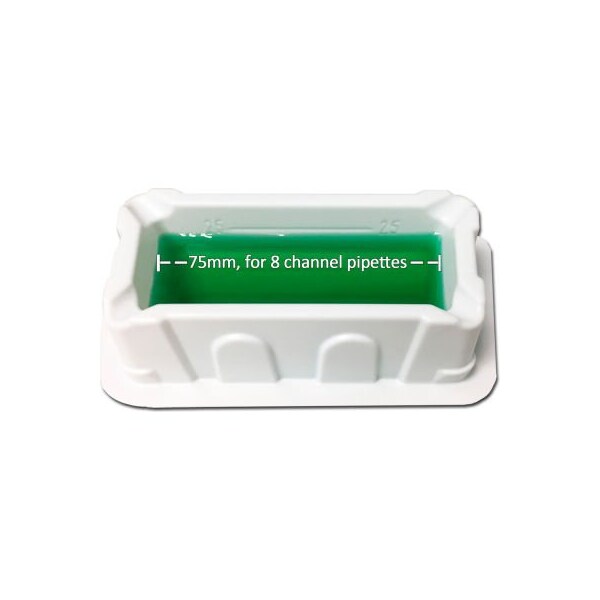 Mtc Bio MTC Bio ASPIR-8 Reservoir For 8 Channel Pipettes, 25 ml, Sterile, 100 Pack P7025-1S - main